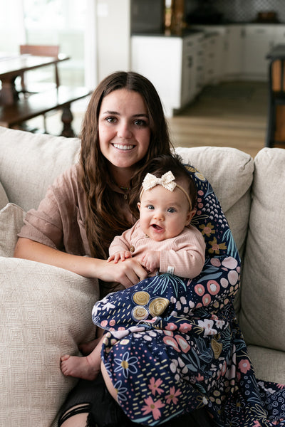 Flower Field 2-Sided Swaddle