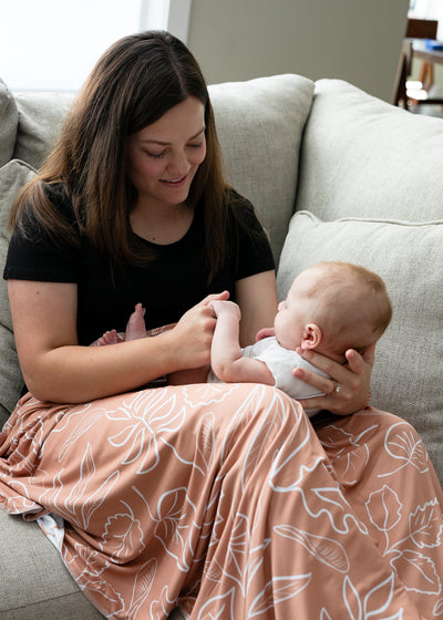 Fall Leaves 2-Sided Swaddle