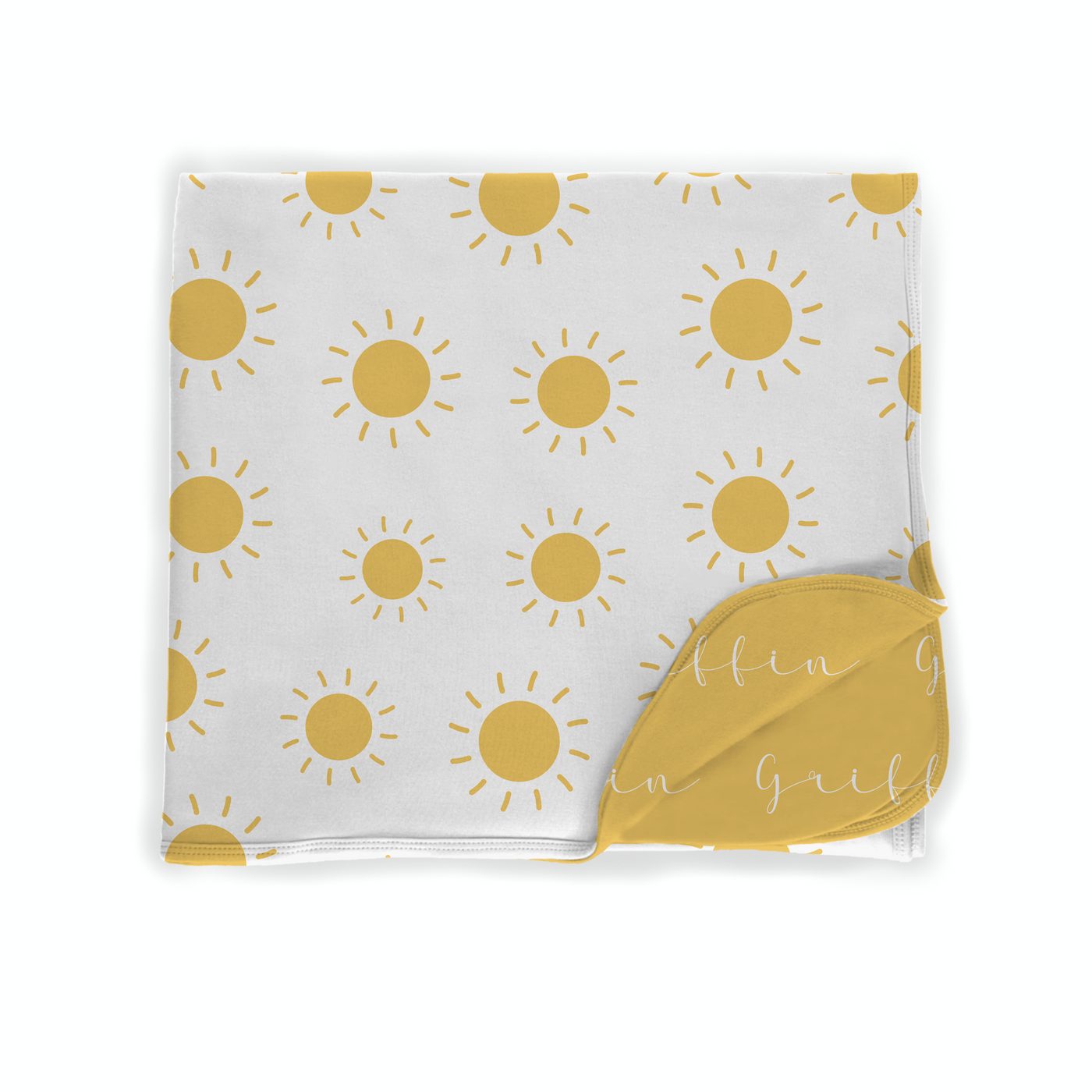 Bring on the Sunshine 2-Sided Swaddle