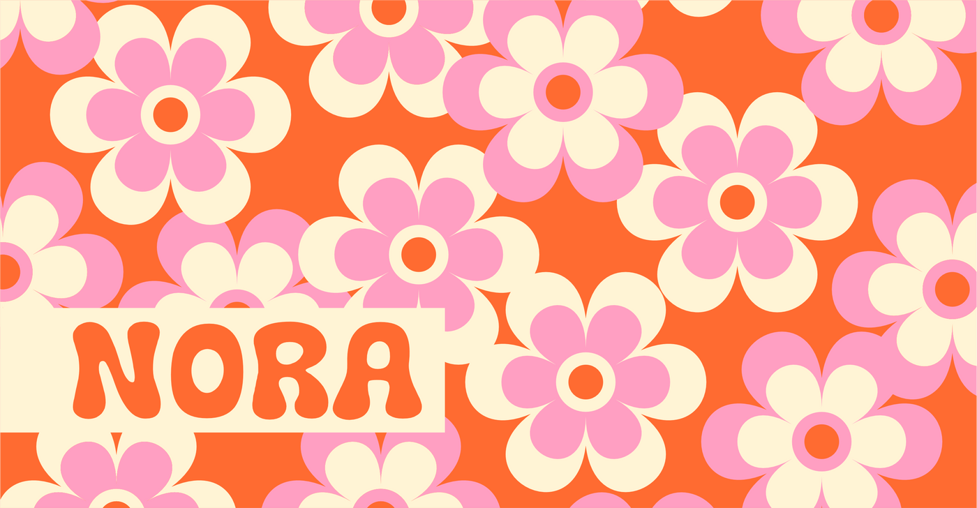 Flower Power - Nora TOWEL