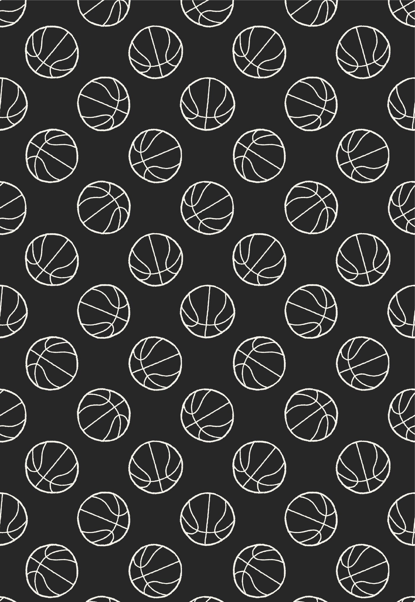 Basketball Doodle Teen/Adult Swaddle