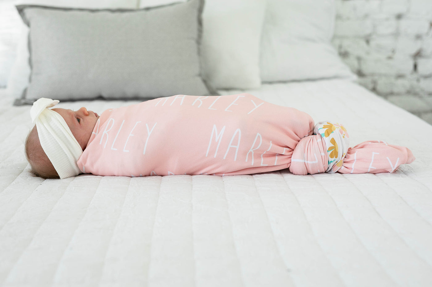 Spring Chicken 2-Sided Swaddle