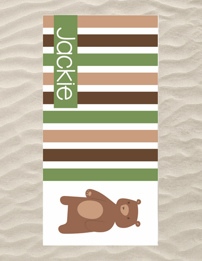 Zoo Animal Beach Towel Collection - Multiple Options!