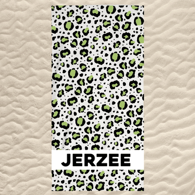 Cheetah Vertical Design Towel - Choose your color!