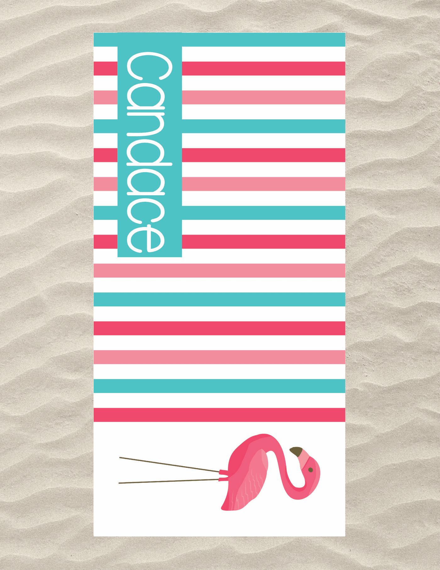 Flamingo Beach Towel Multiple Styles!