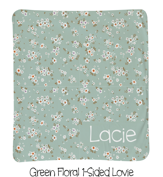 Green Floral Lovie