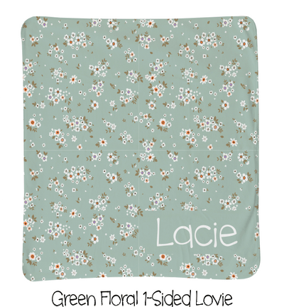 Green Floral Lovie