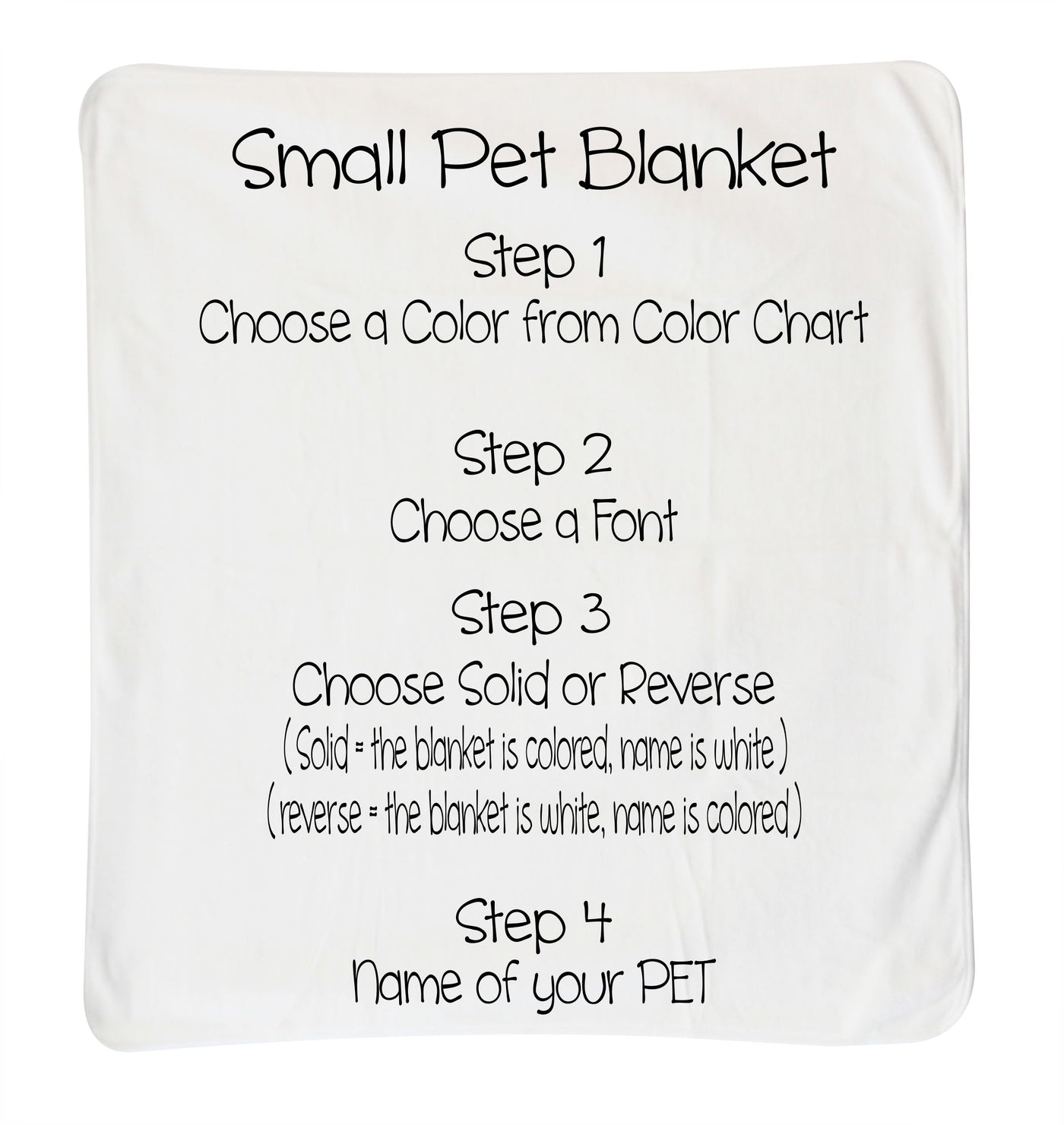 Build Your Own Small Pet Blanket