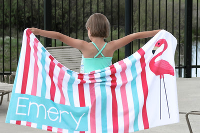 Flamingo Beach Towel Multiple Styles!