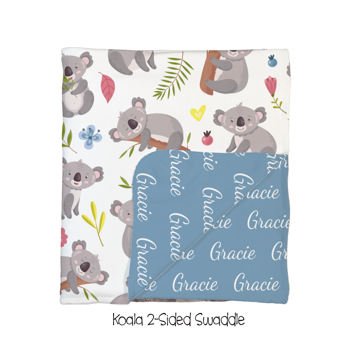 Koala 2-Sided Swaddle