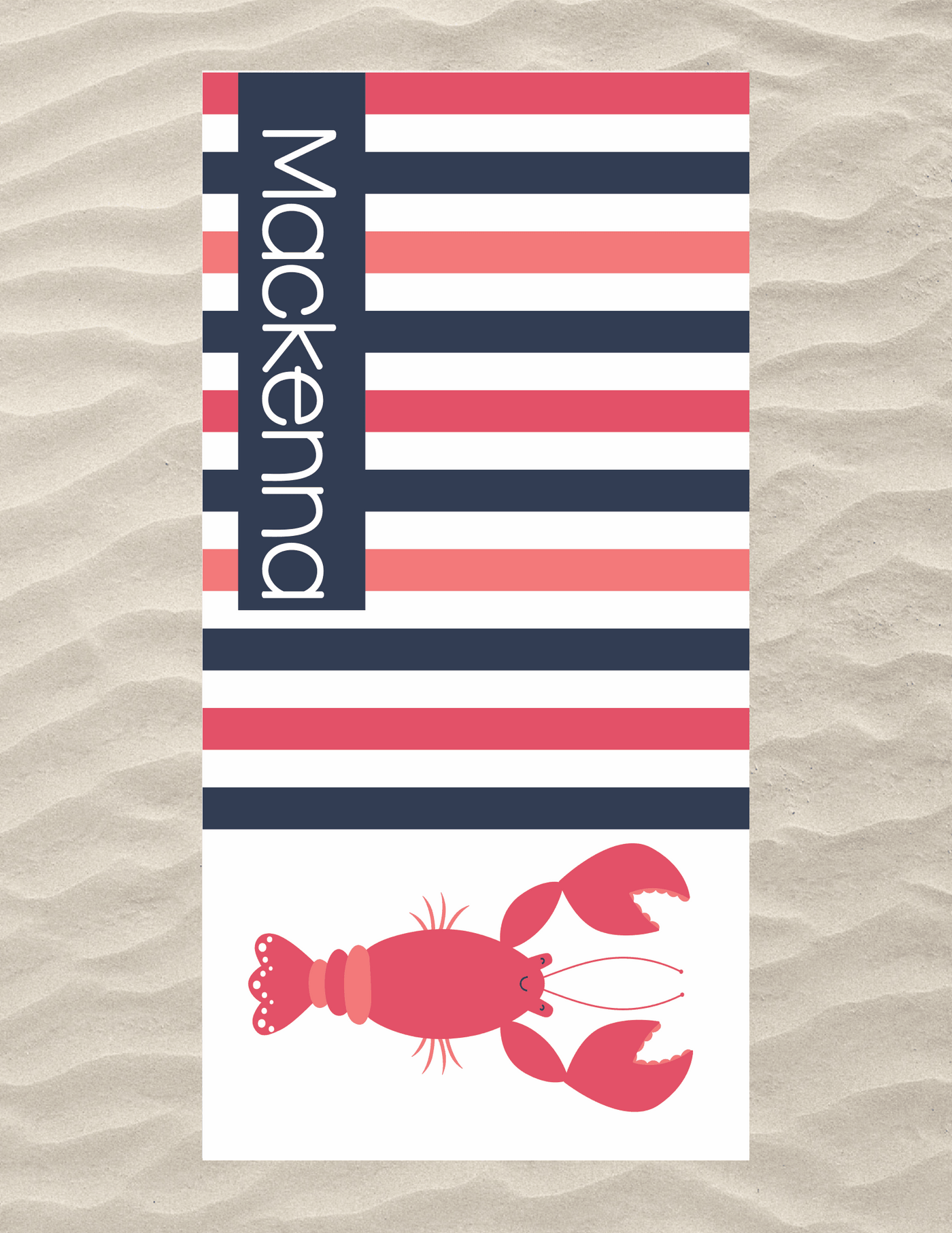 Marine Life Beach Towels - Multiple Options!