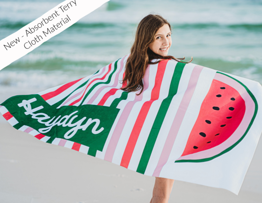 Dots Beach Towel 2 Color Options