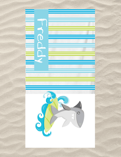 Shark Beach Towel - Multiple Styles!