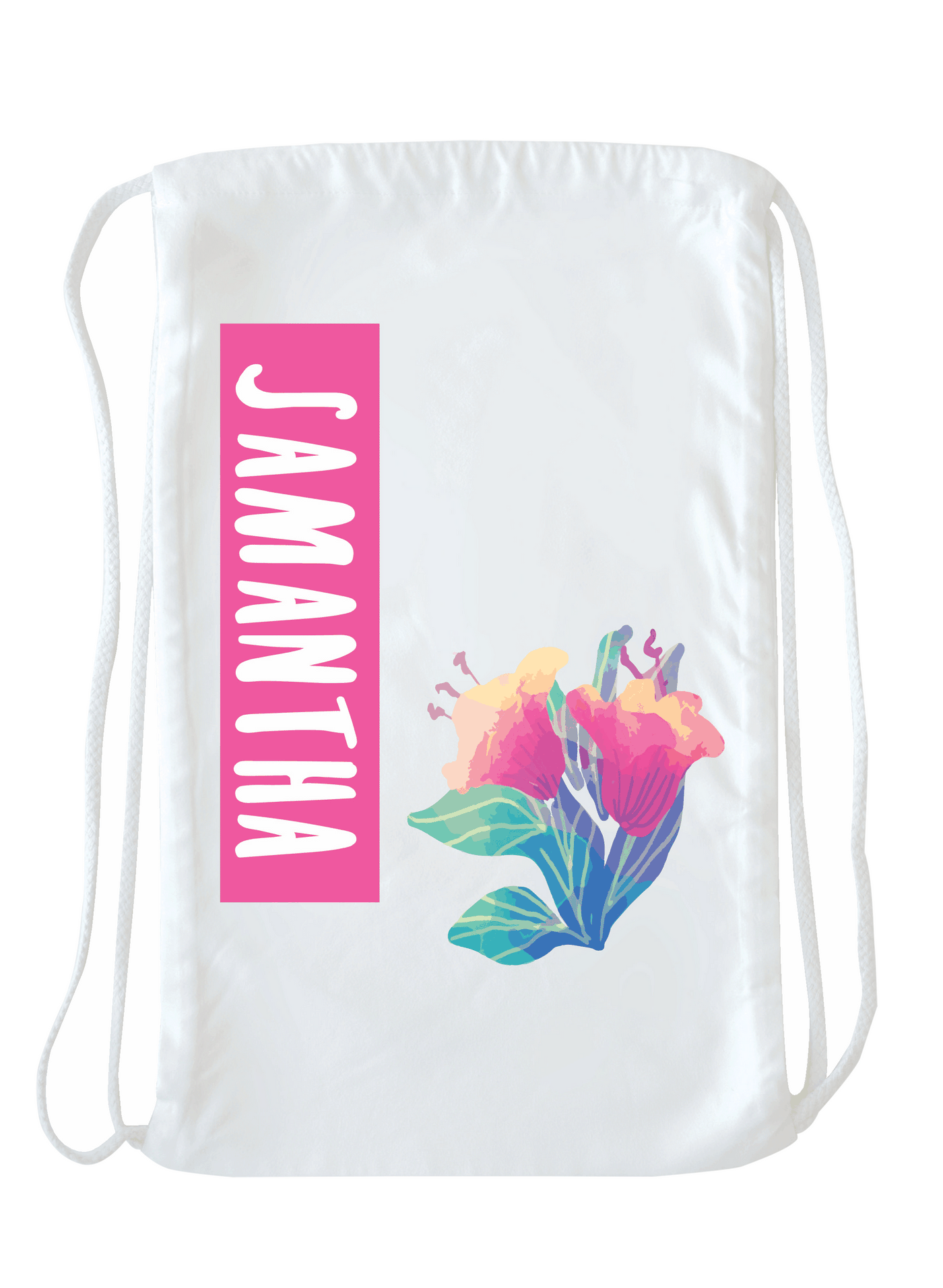 Tropical Floral Bag