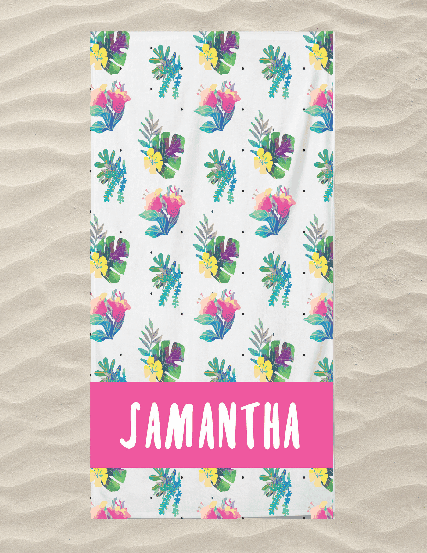 Tropical Beach Towel