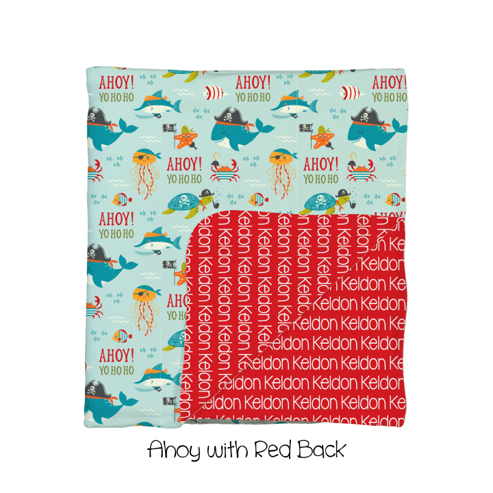 Ahoy 2-Sided Swaddle