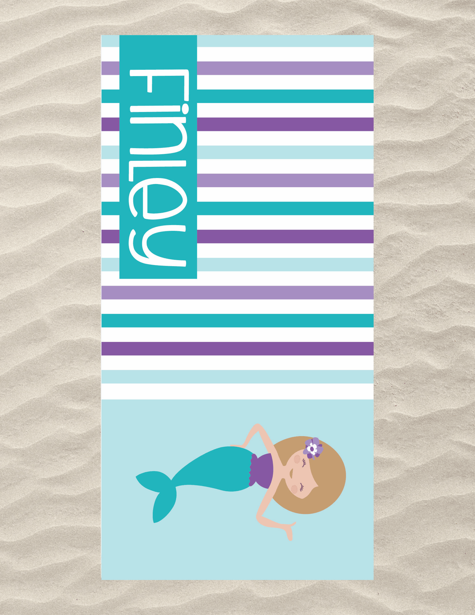 Mermaid Beach Towel Multiple Options! – Subliminal