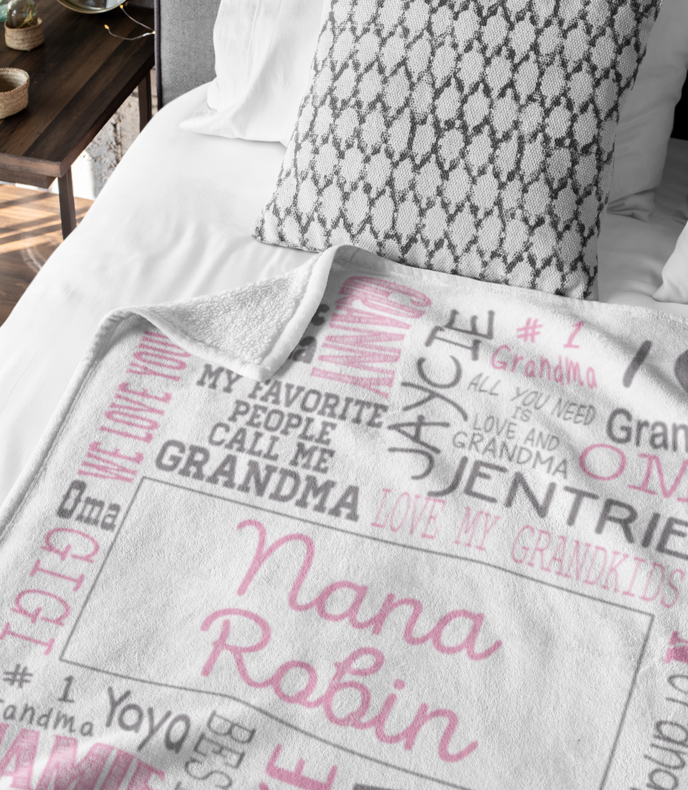 Style 7 Grandmother Blanket - No Grandkid Names