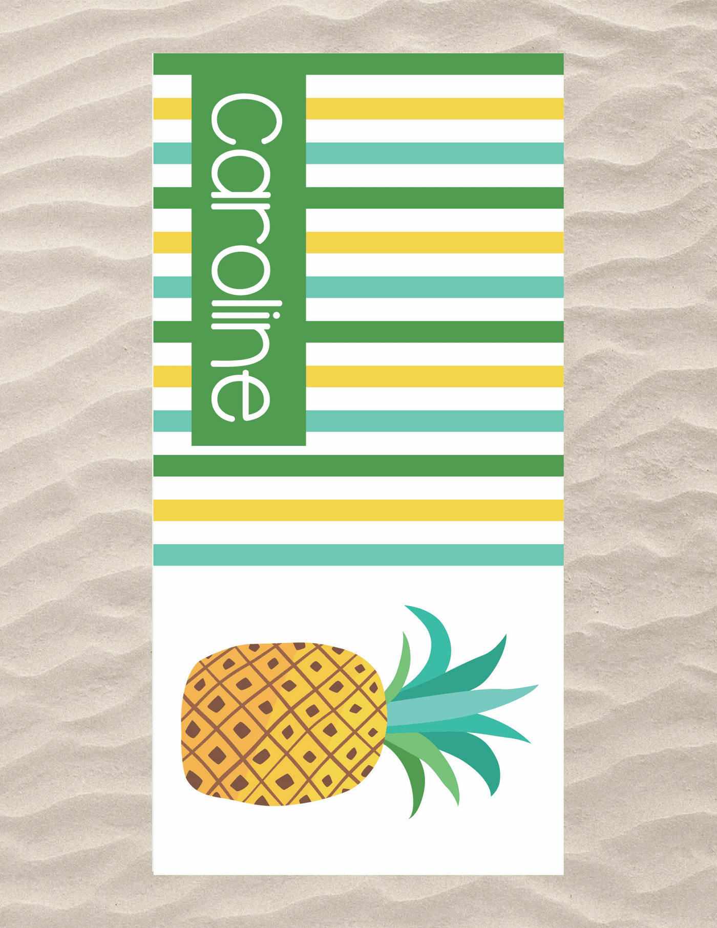 Pineapple Beach Towel