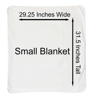 Baby Announcement Small Blankets