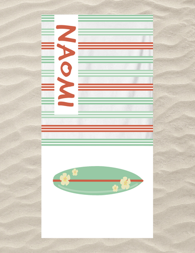 Surfboard Beach Towel Collection - Multiple Styles!