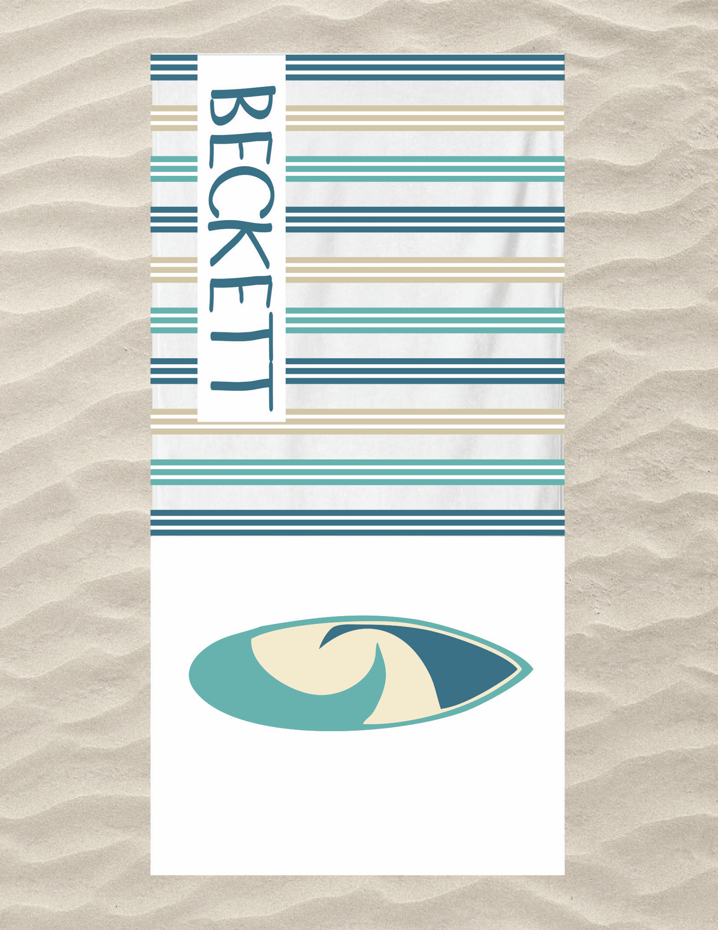 Surfboard Beach Towel Collection - Multiple Styles!